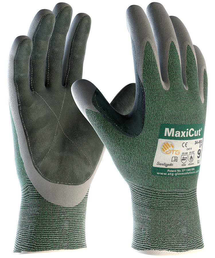 34-450LP MaxiCut® Oil™ Palm Coated with Leather Palm main image