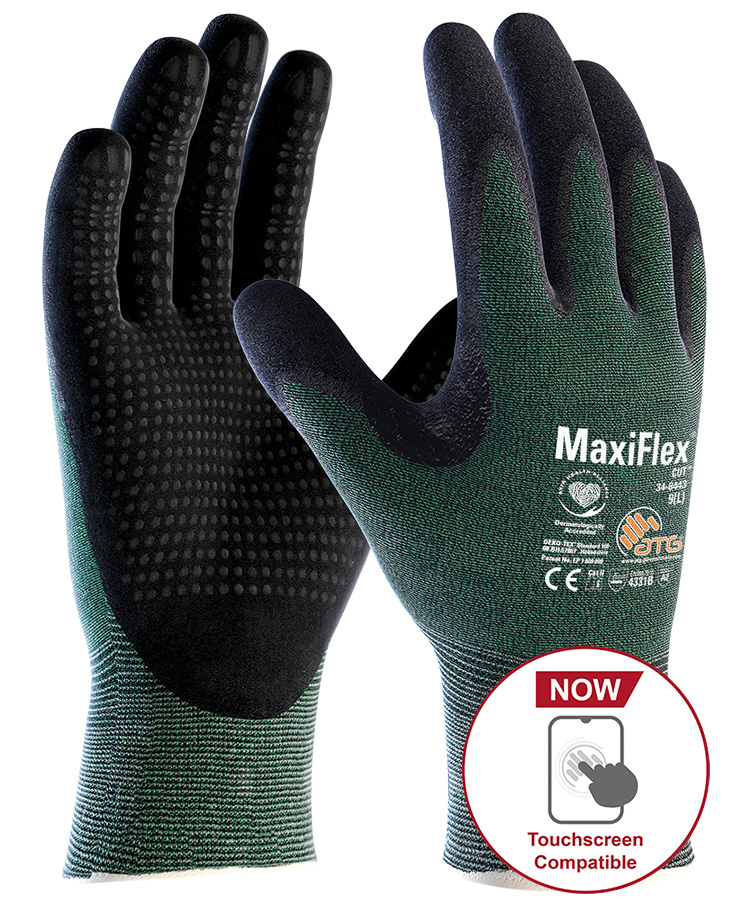 34-8443 MaxiFlex® Cut™ Palm Coated w/ Dots-image