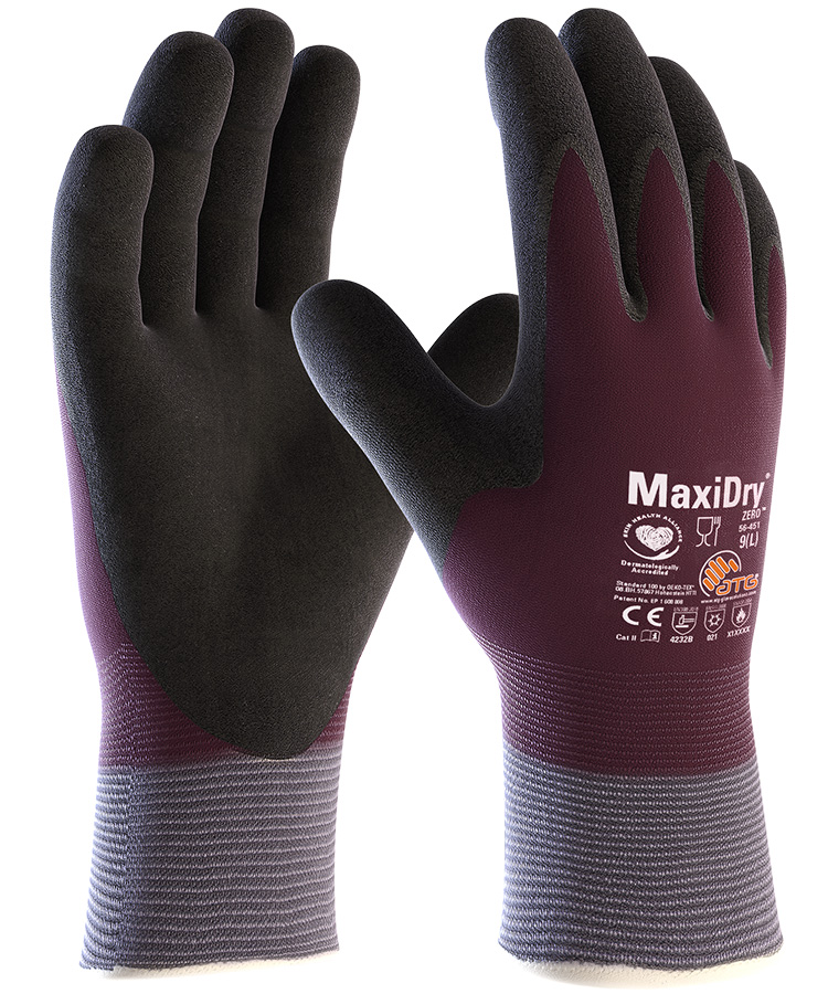 56-451 MaxiDry® Zero™ Fully Dipped, Thermal Waterproof Glove-image